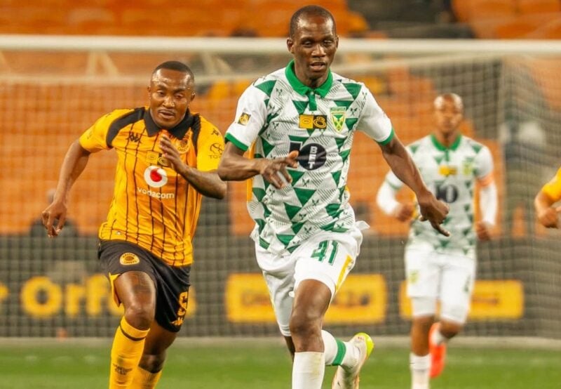 Nhlanhla Zwane in action for Golden Arrows