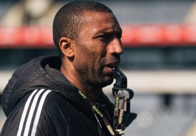 Orlando Pirates head coach Abdeslam Ouaddou at training