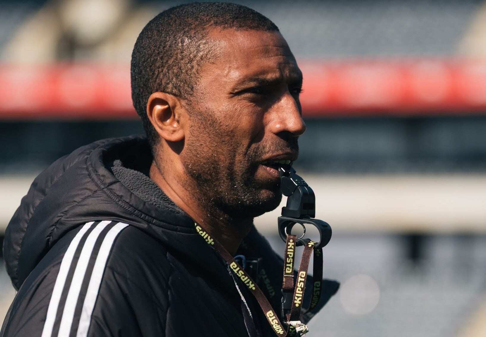Orlando Pirates head coach Abdeslam Ouaddou at training