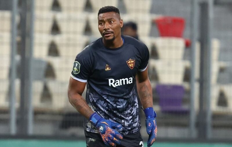Oscarine Masuluke in action for Stellenbosch FC during the 2025/26 Betway Premiership season.