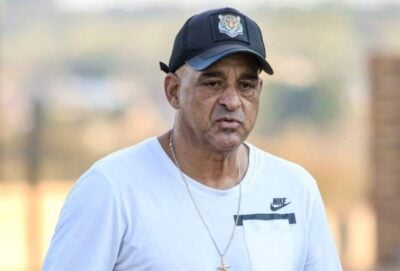 Coach Own Da Gama during his first stint at Vondwe XI Bullets