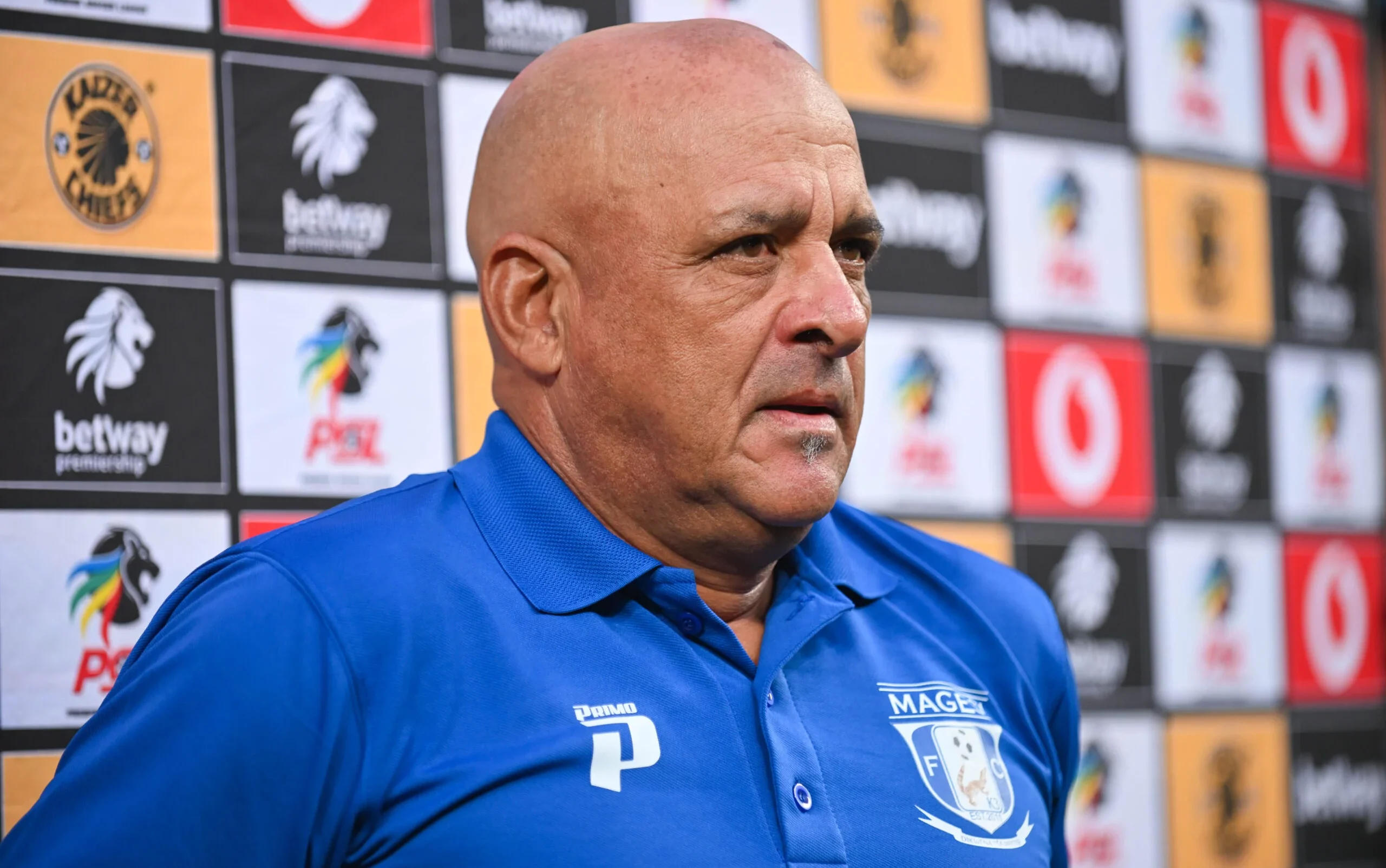 Owen Da Gama coaching in Magesi FC colours