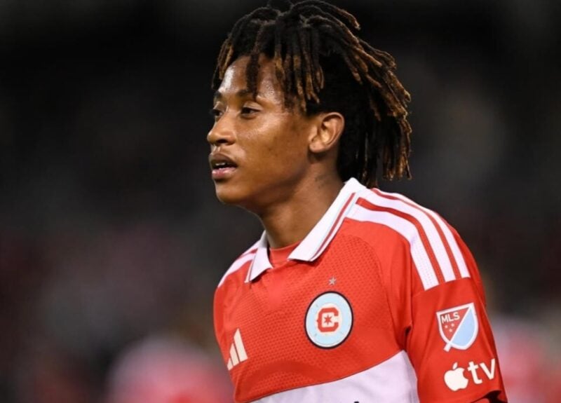 Puso Dithejane in Chicago Fire FC colours