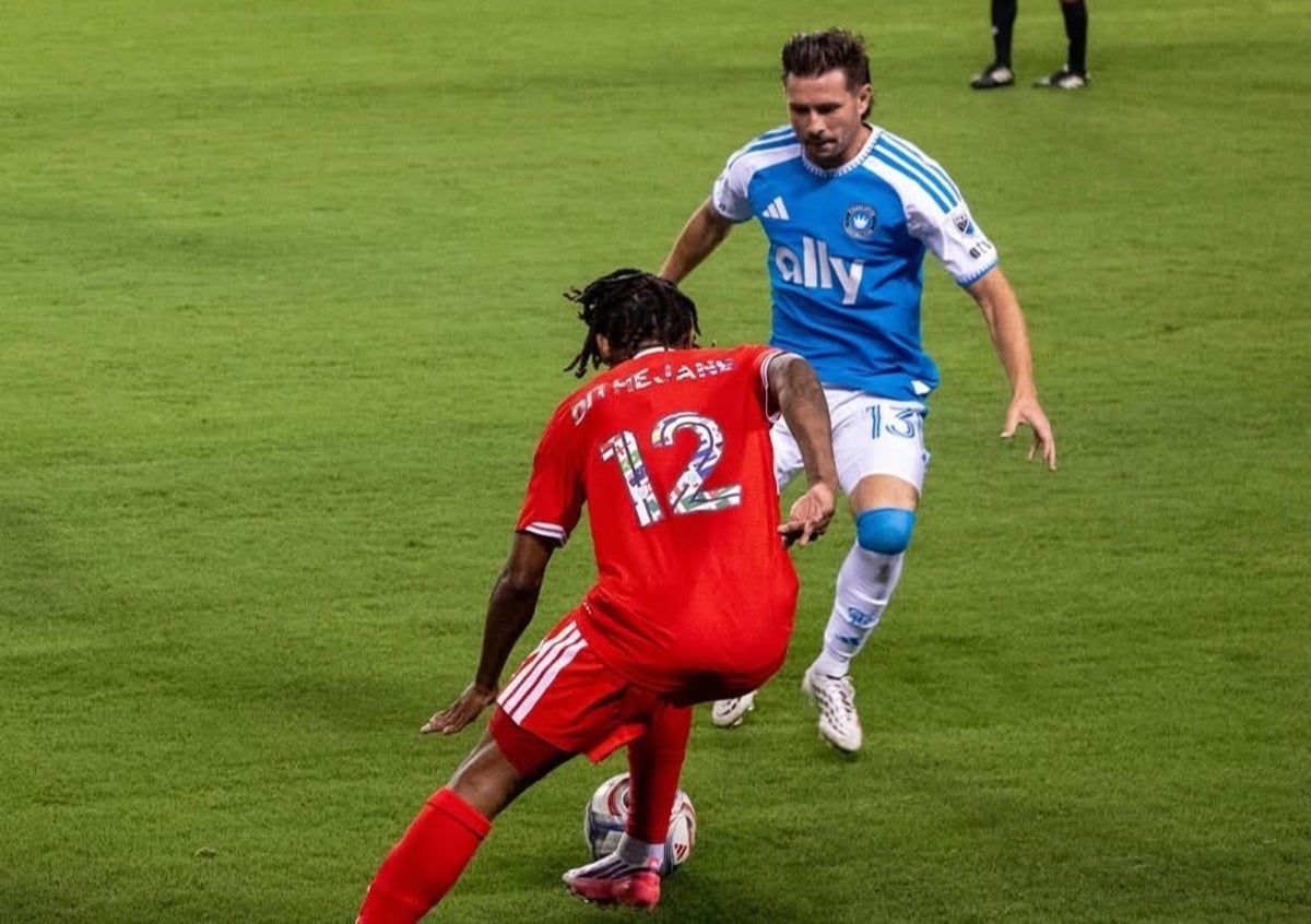 Puso Dithejane in action for Chicago Fire FC