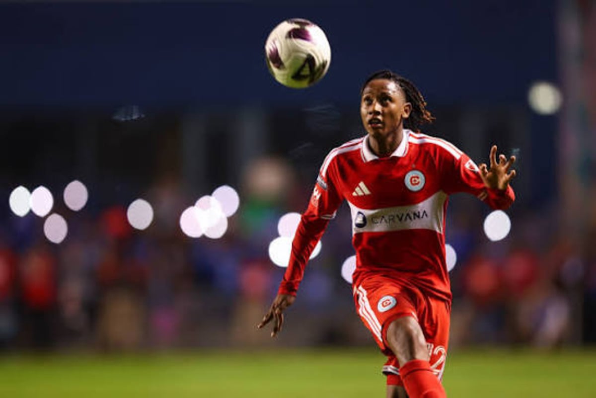Puso Dithejane in action for Chicago Fire FC