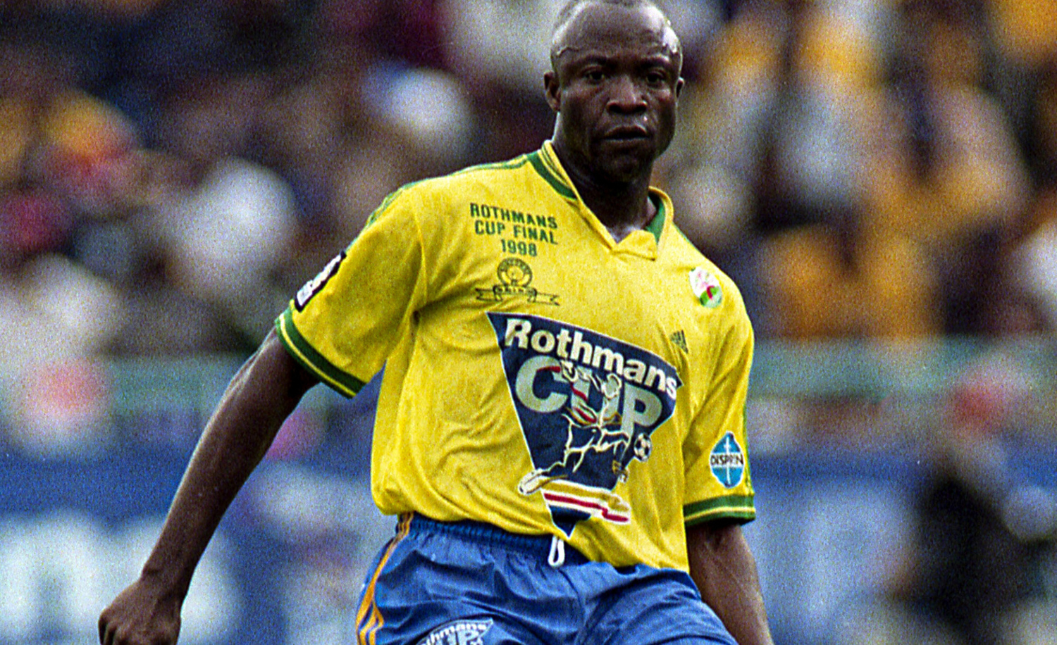 Roger Feutmba in action for Mamelodi Sundowns