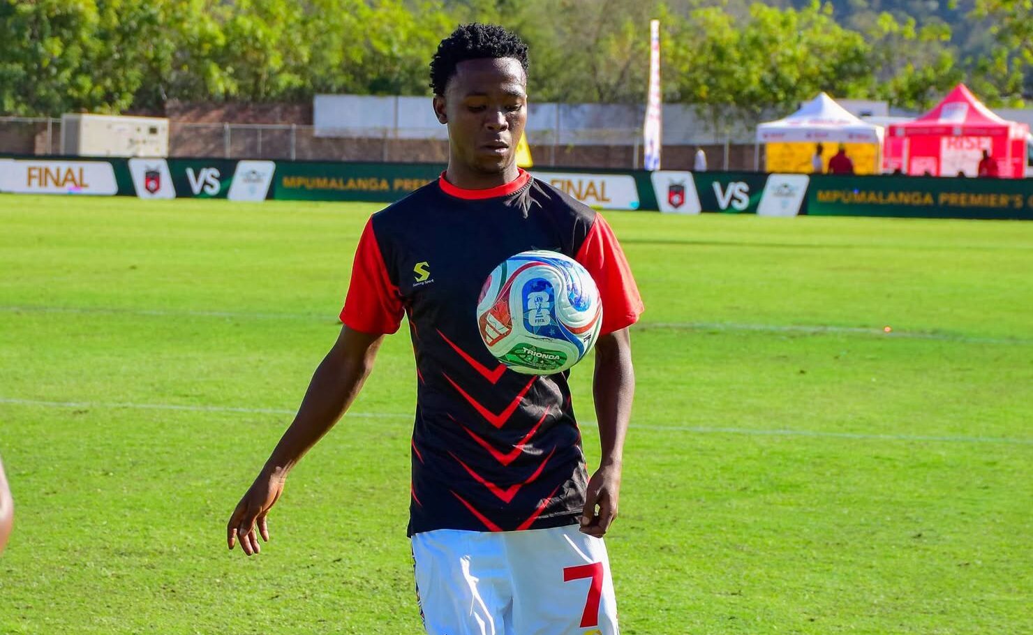 Seluleko Mahlambi at TS Galaxy at training