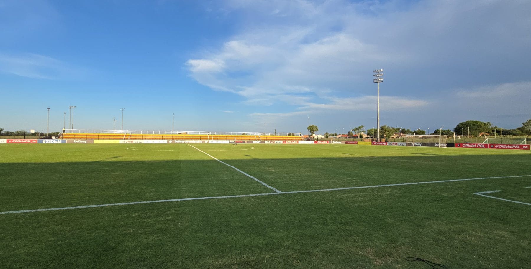 Seshego Stadium located outside Polokwane City
