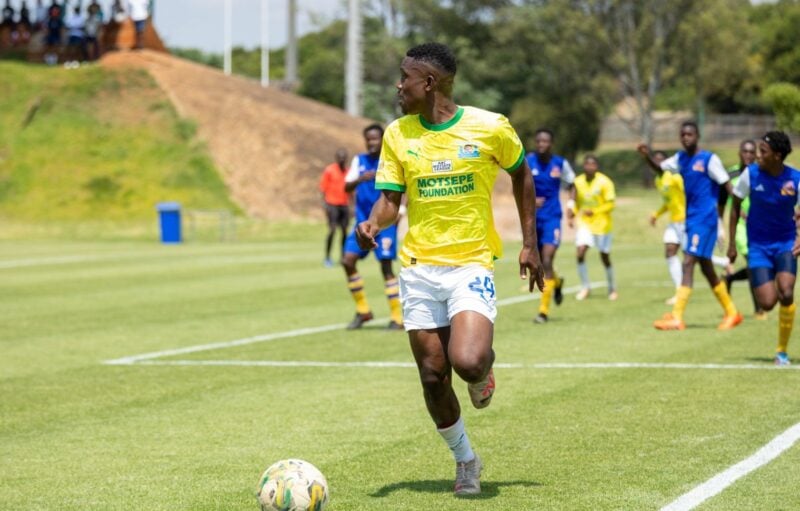 Shaun Chawane during his stint with the now-defunct Mamelodi Sundowns' feeder team M Tigers