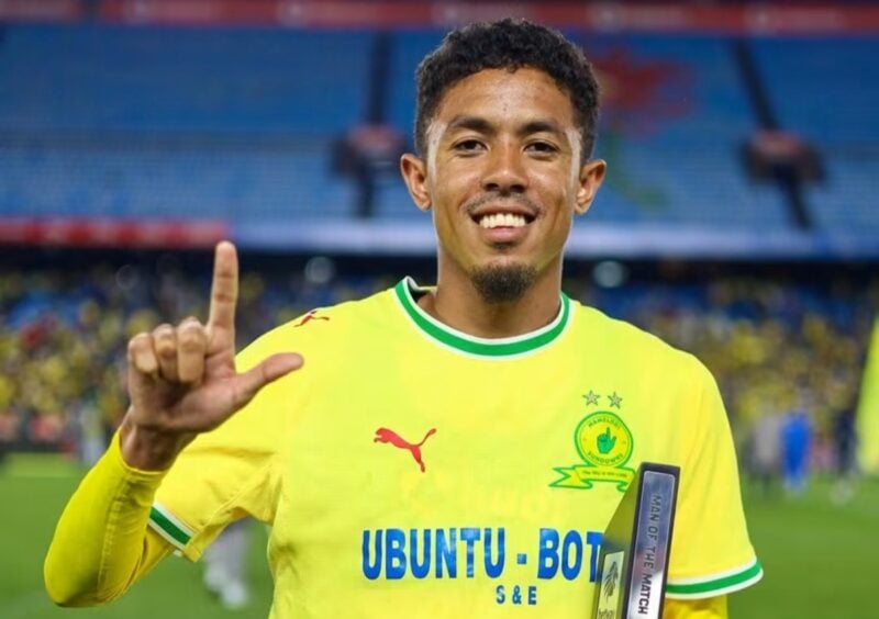 Mamelodi Sundowns forward Tashreeq Matthews