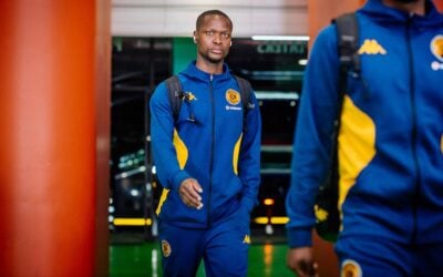 Thabo Moloisane of Kaizer Chiefs walking