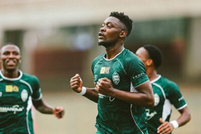 Thandolwenkosi Ngwenya in action for AmaZulu FC