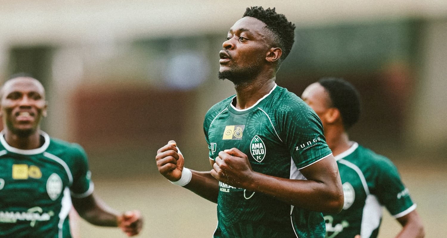 Thandolwenkosi Ngwenya with AmaZulu