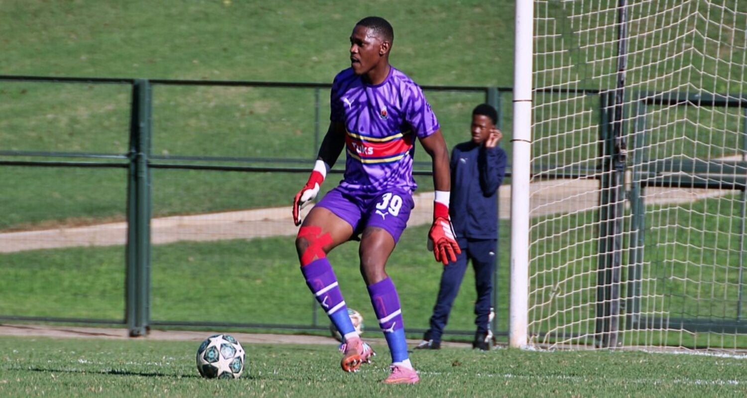 Tokollo Makgolane in action for University of Pretoria in the Motsepe Foundation Championship