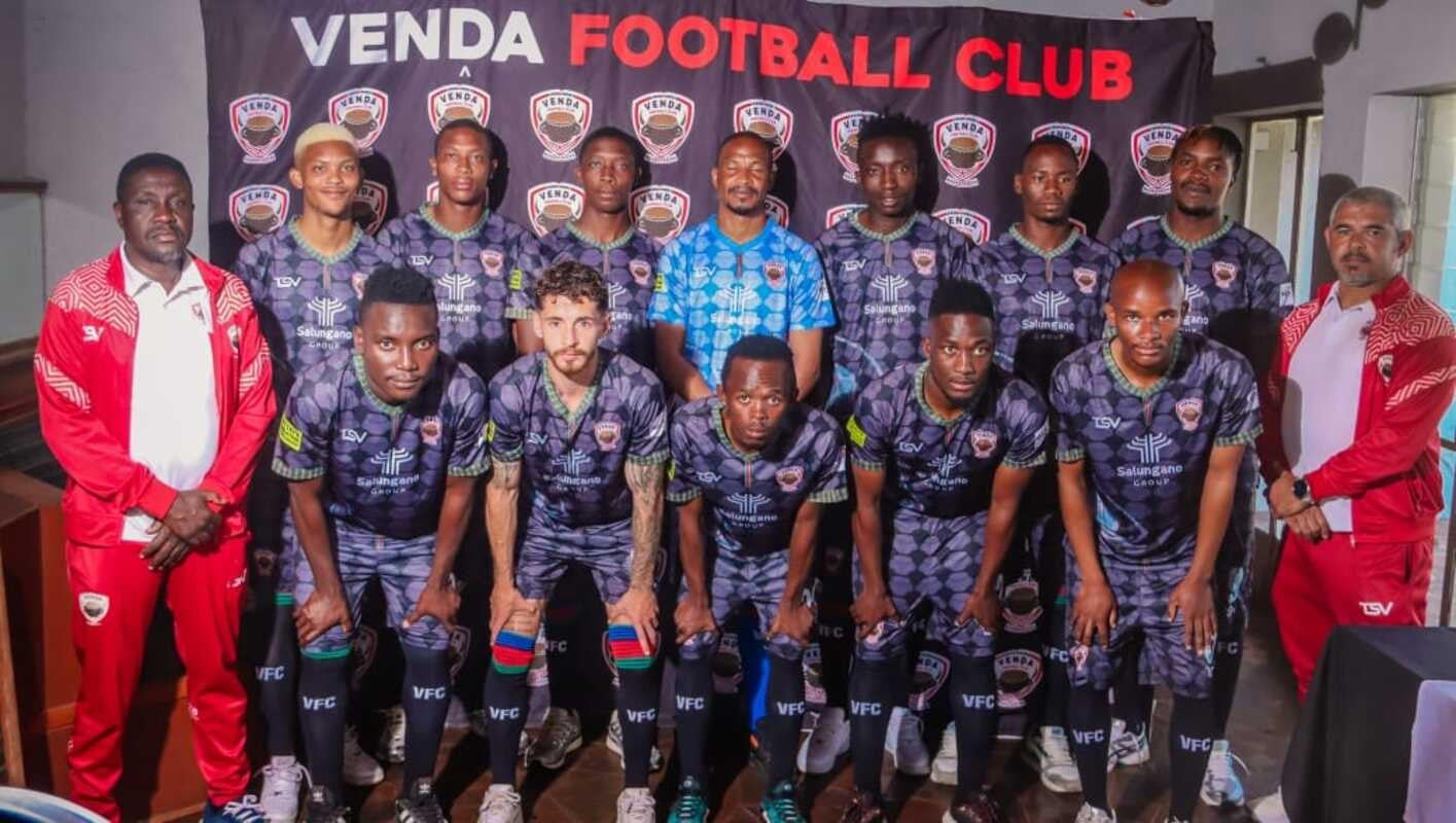Venda FC new signings being unveiled at the club headquarters in Louis Trichardt.