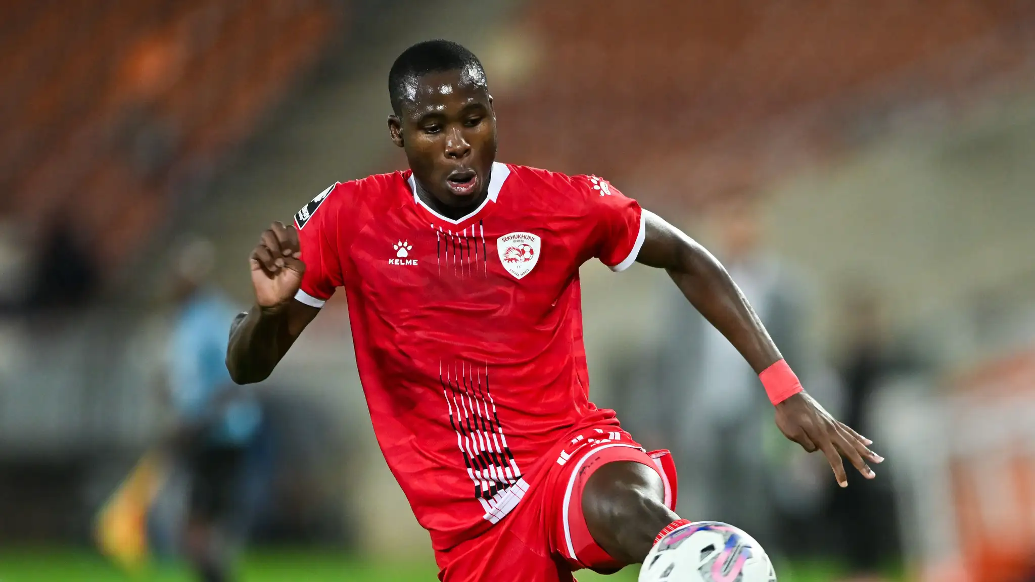 Vuyo Letlapa playing for Sekhukhune United