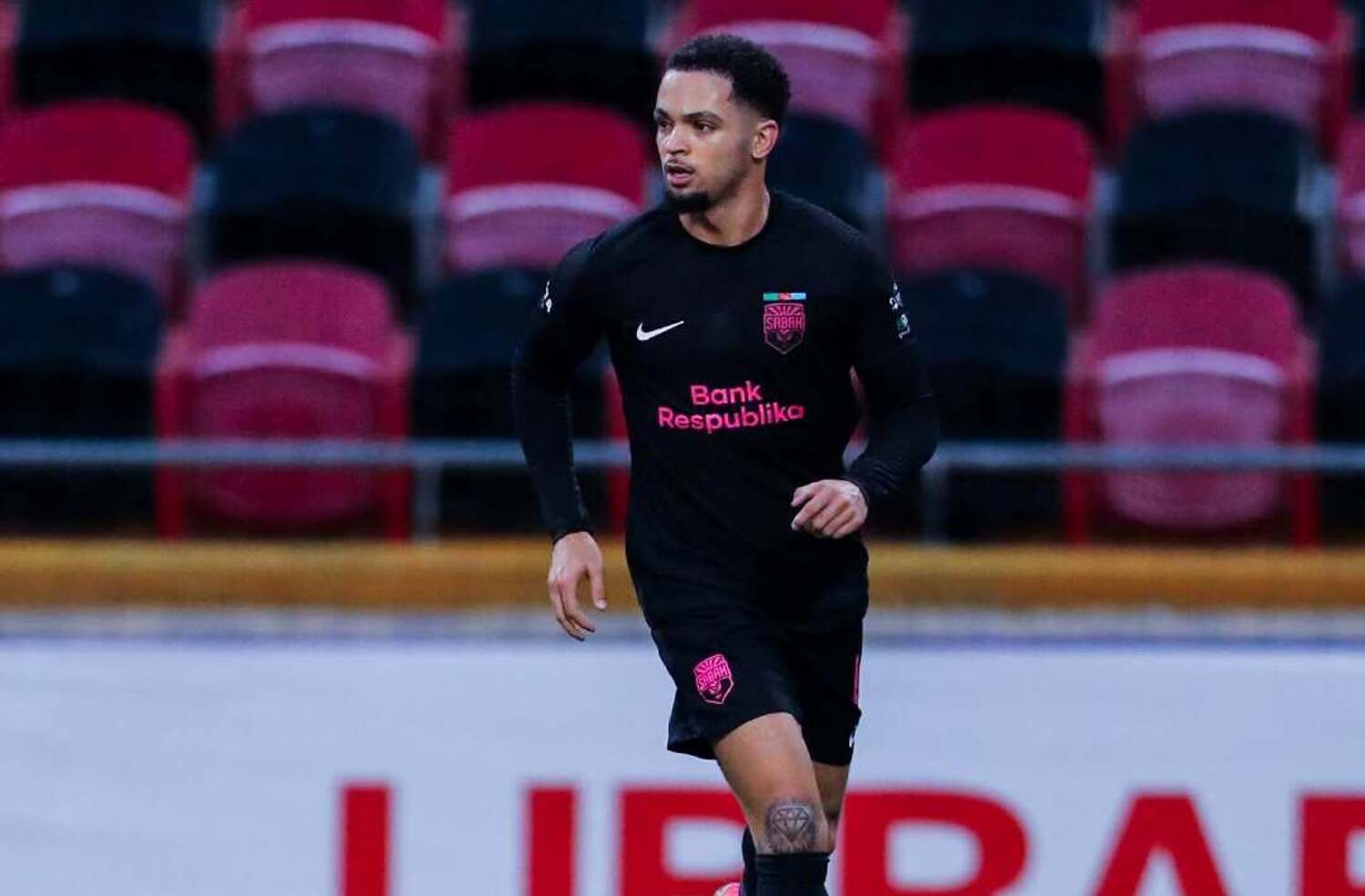 Bafana Bafana defender Aden McCarthy in action for Sabah FK 