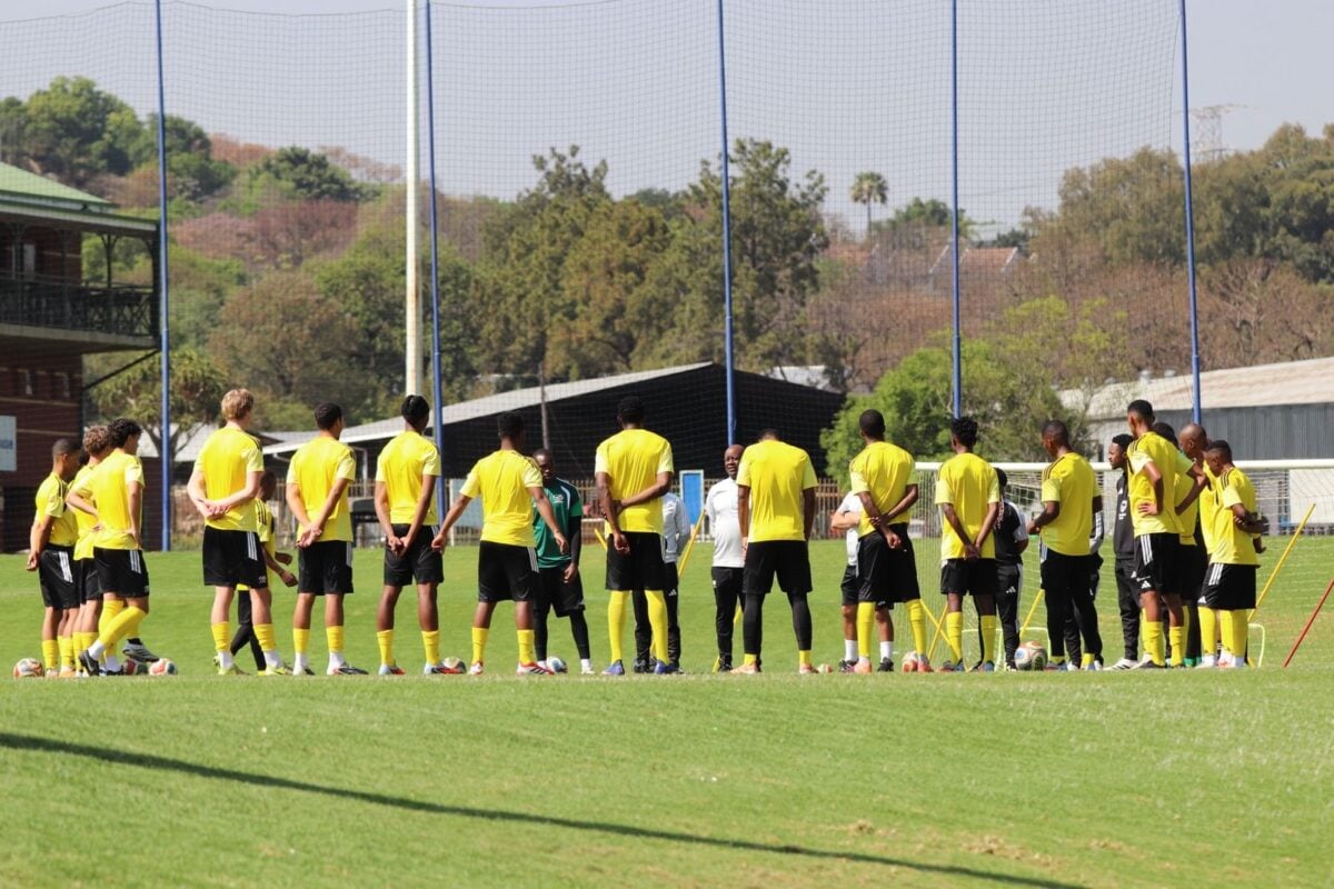 Amajita during their camp at Marks Park in Randburg