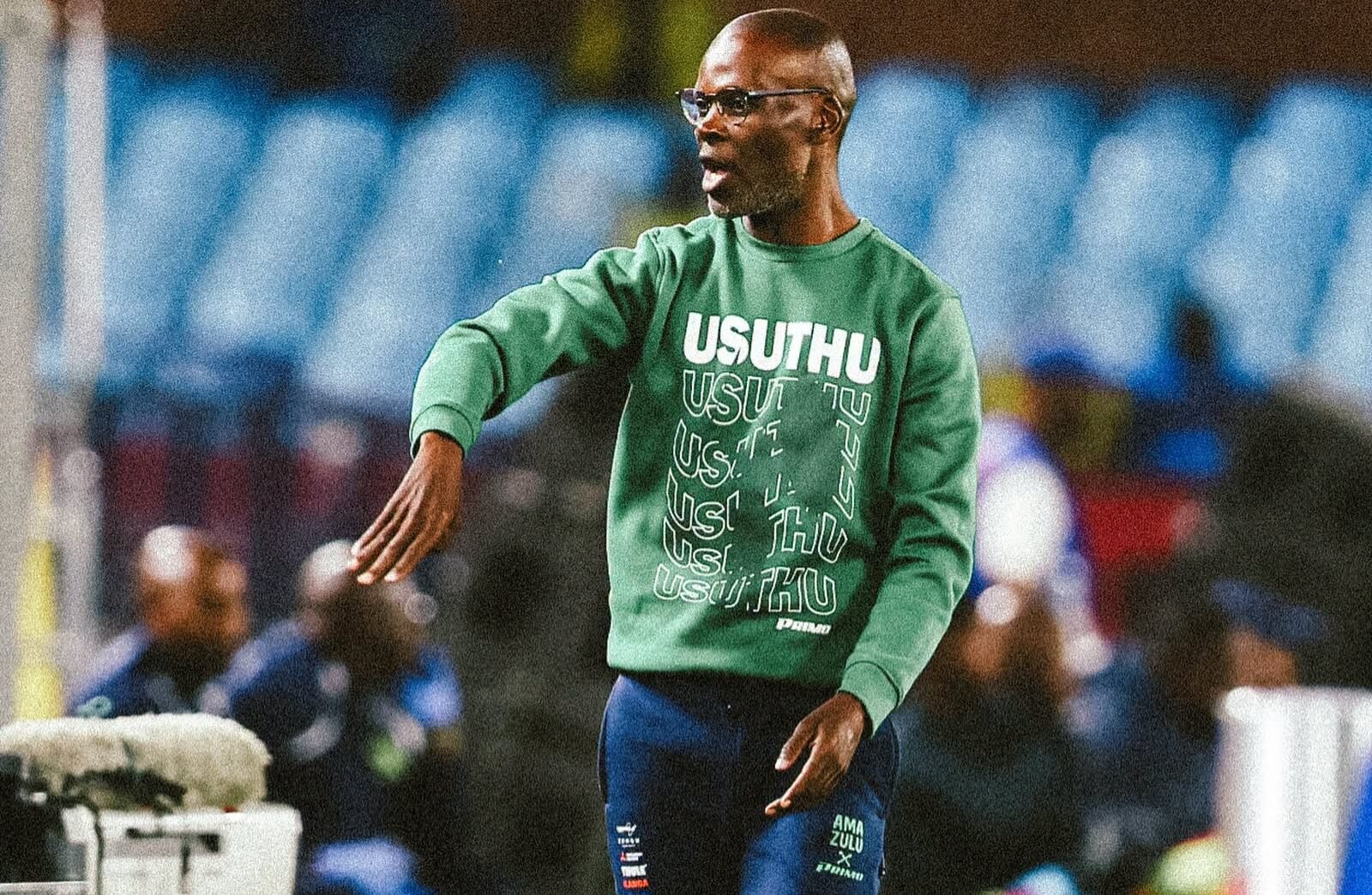 Arthur Zwane during a game