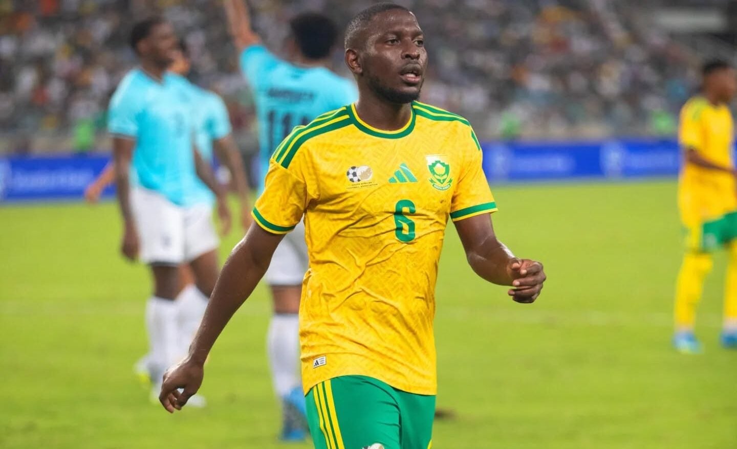Aubrey Modiba of Bafana Bafana