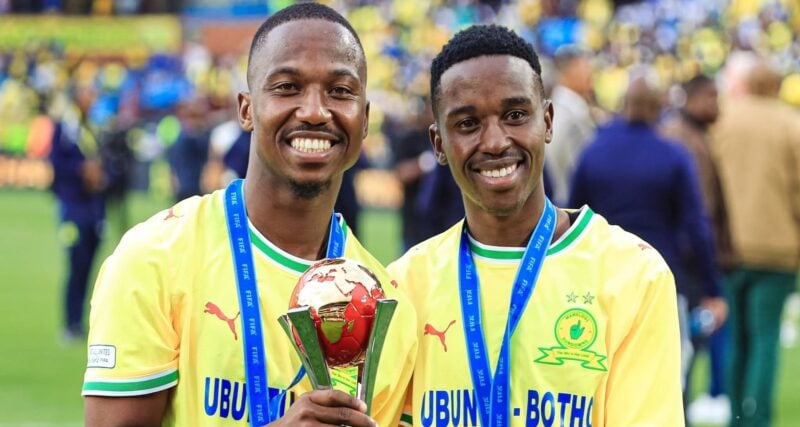 Cassius Mailula and Siyanda Ndlovu