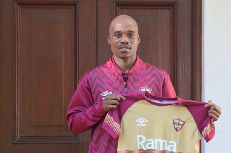 Darrel Matsheke officially unveiled at Stellenbosch FC