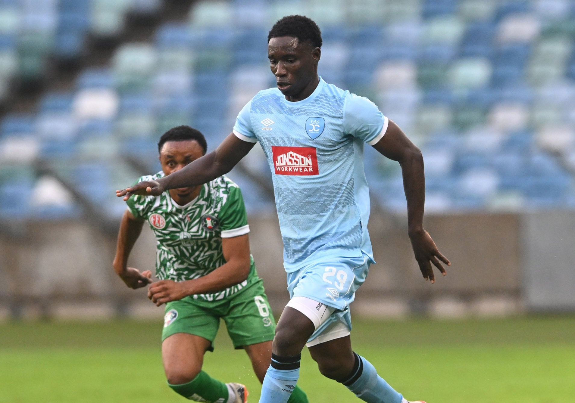 CAF Confederation Cup tie between Durban City FC and Rukinzo FC
