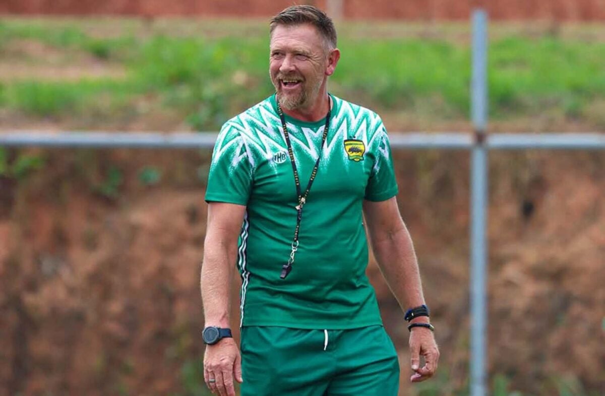 Eric Tinkler at Asante Kotoko
