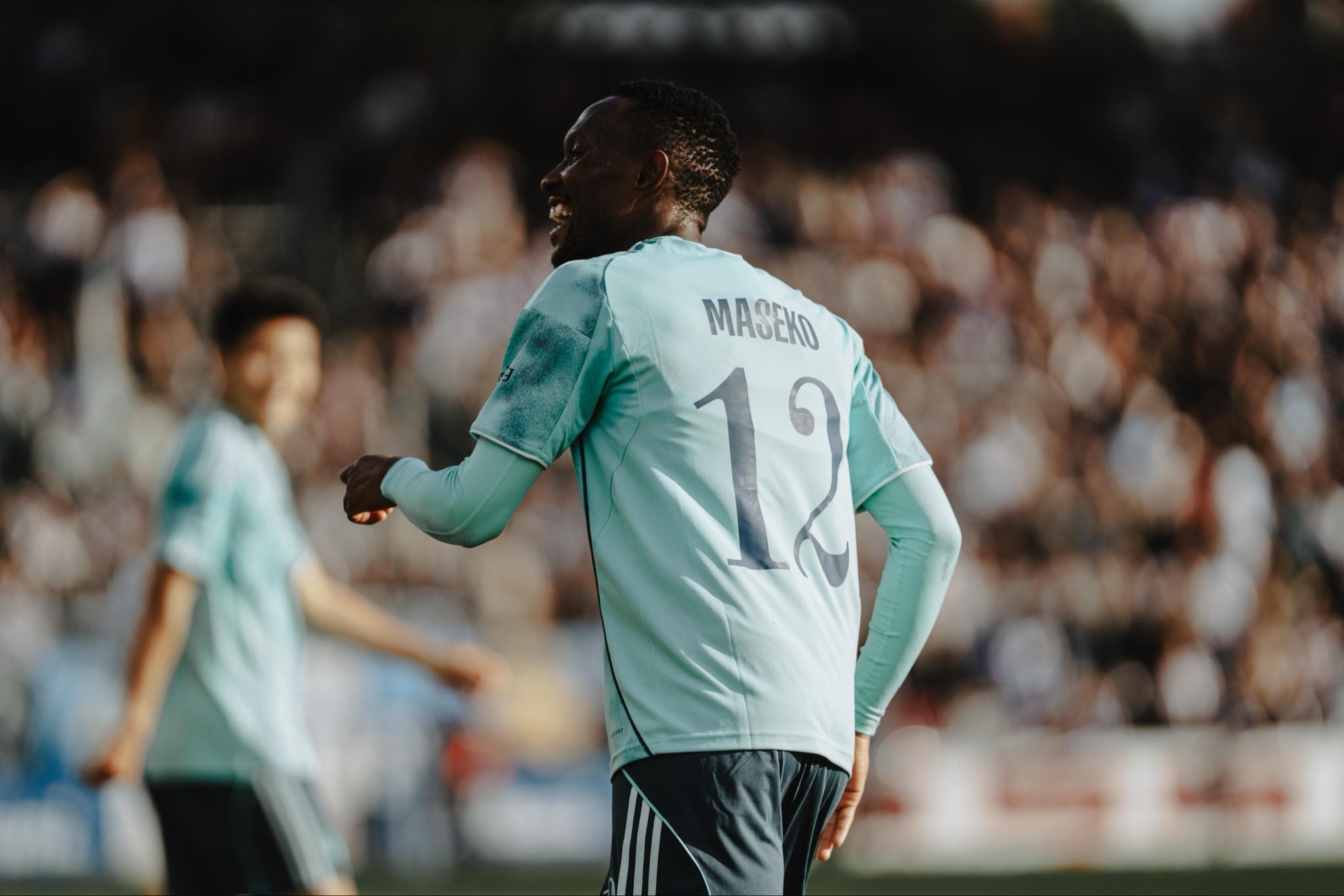FC Copenhagen star Thapelo Maseko during a match