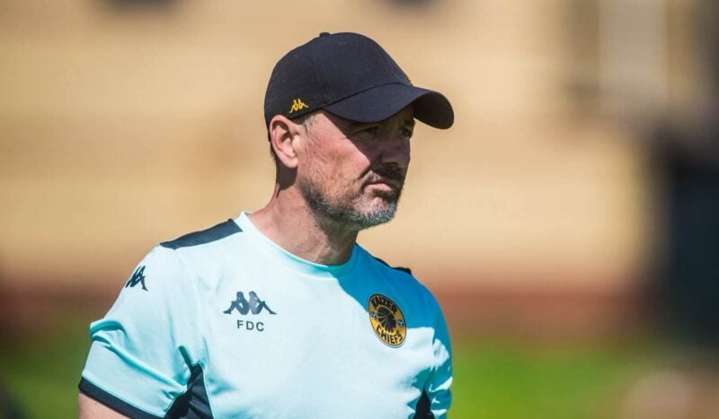 Fernando Da Cruz during a training session with Kaizer Chiefs.