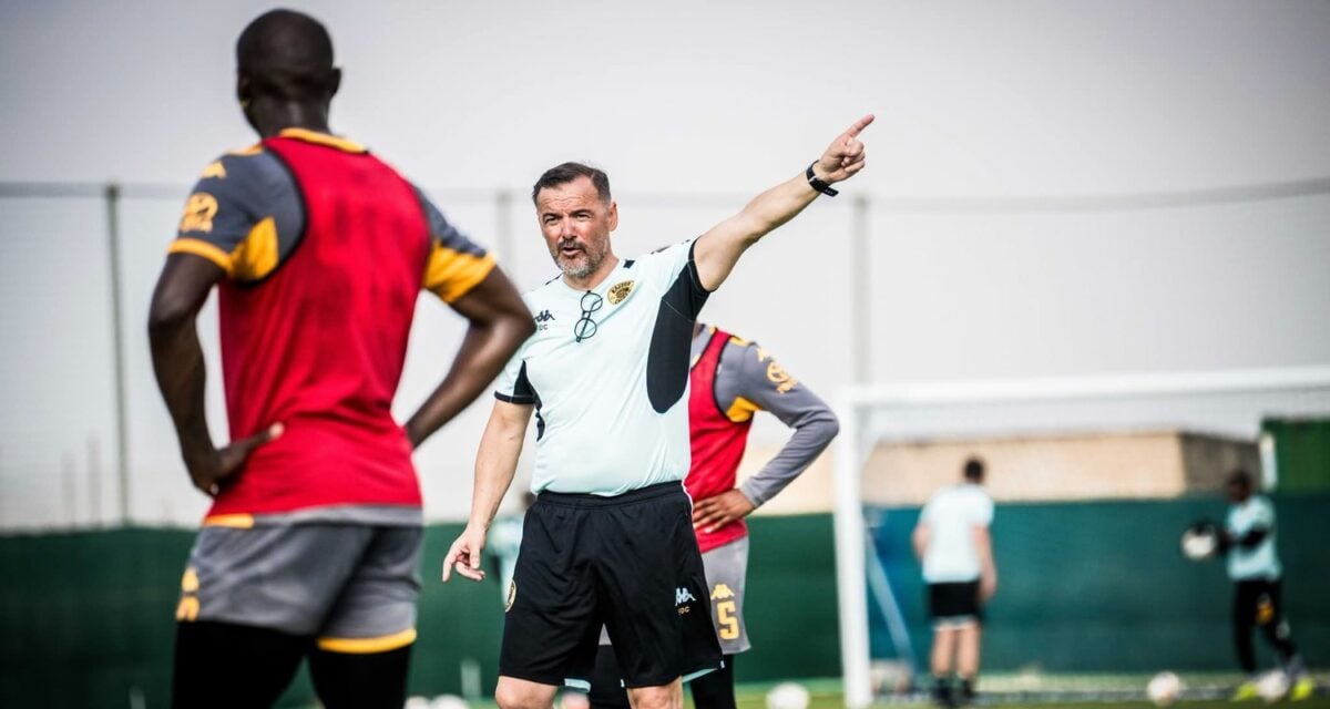 Fernando Da Cruz with Kaizer Chiefs