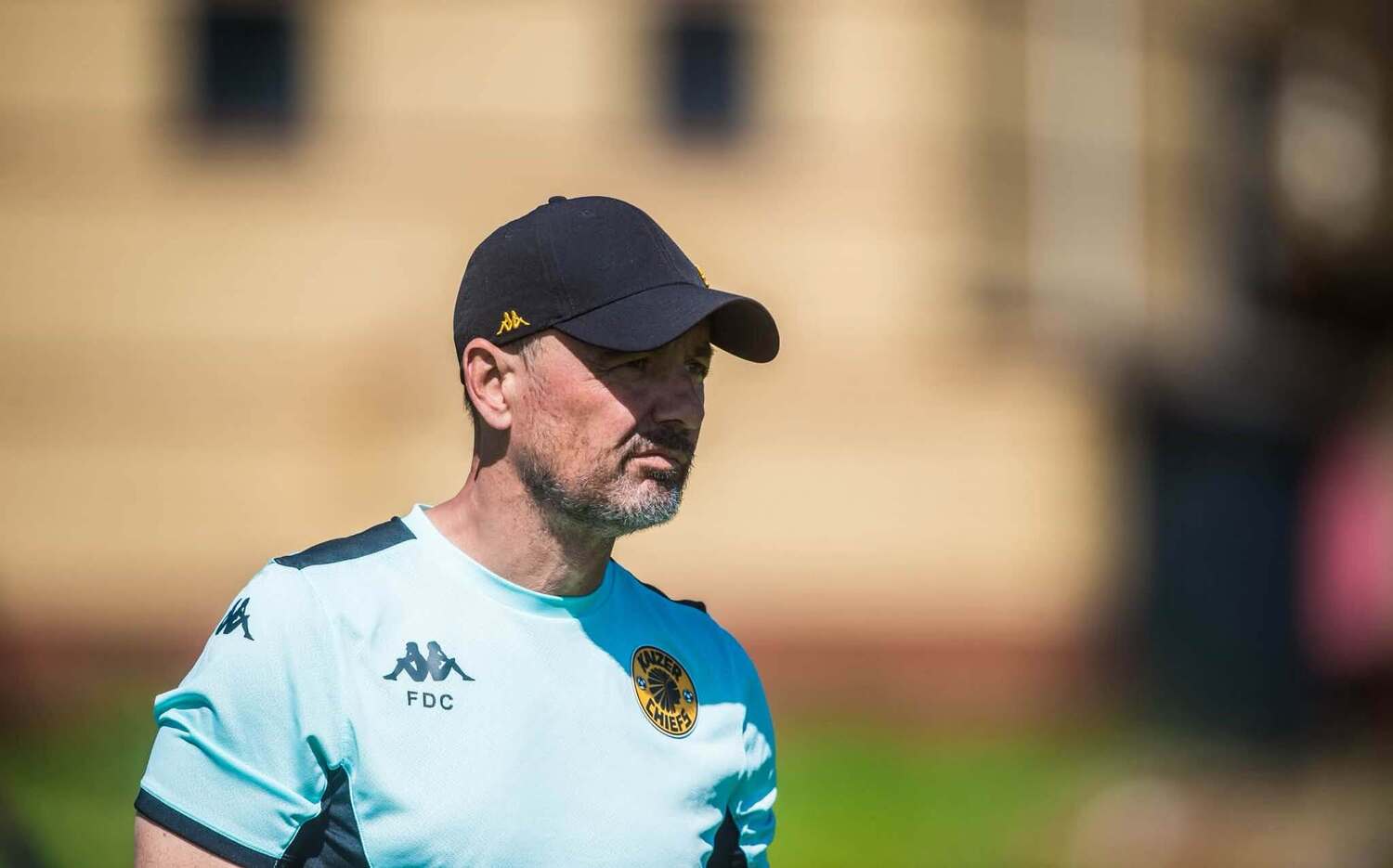 Fernando da Cruz at a Kaizer Chuefs training session
