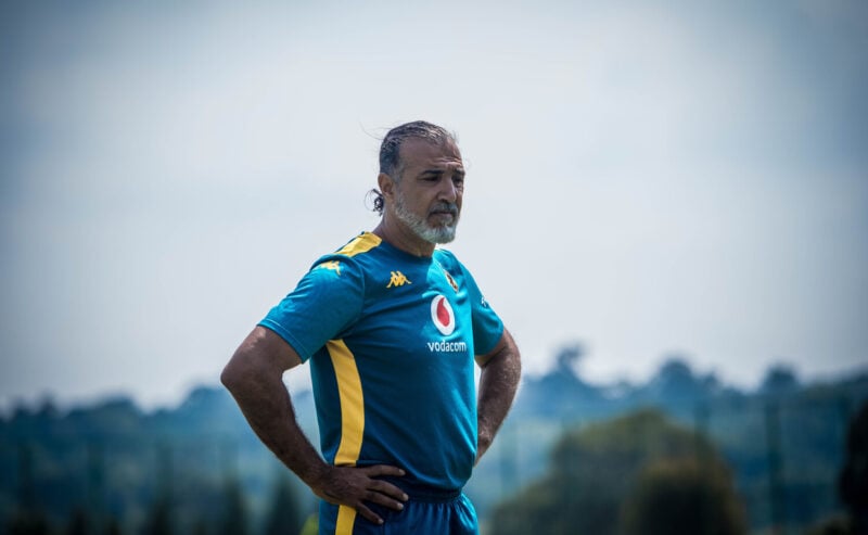 Ilyes Mzoughi at training with Kaizer Chiefs