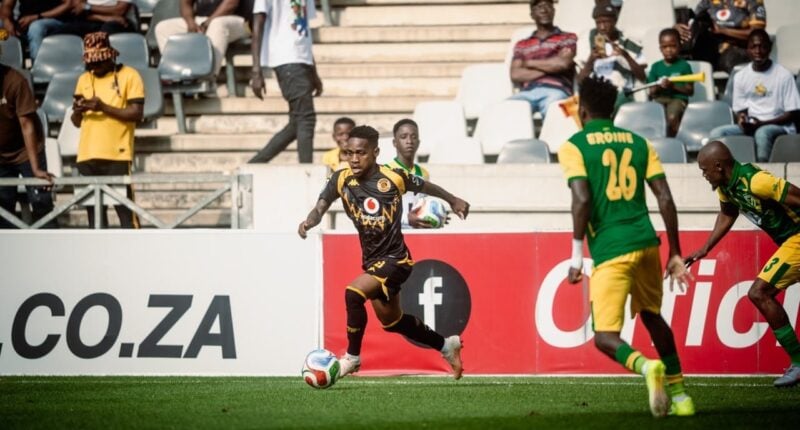 Kaizer Chiefs in action against Golden Arrows