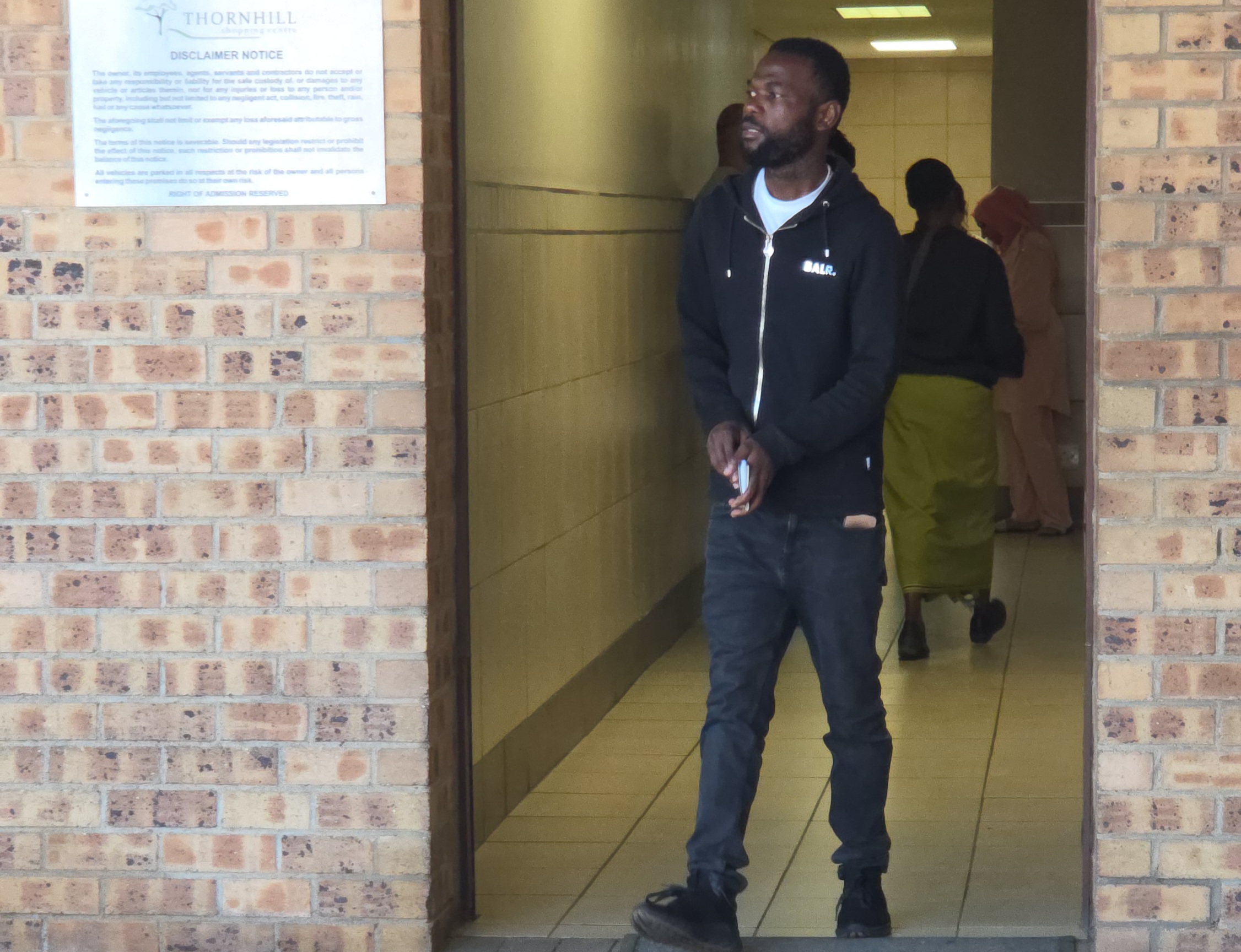 Knox Mutizwa spotted leaving Home Affairs offices in Polokwane ahead of the move to Venda.