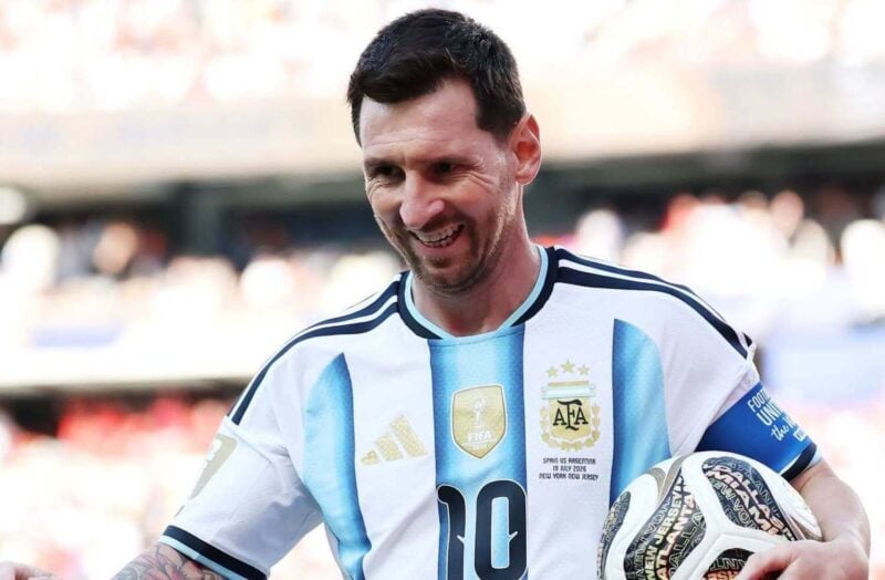 Lionel Messi during the 2026 FIFA World Cup final against Spain