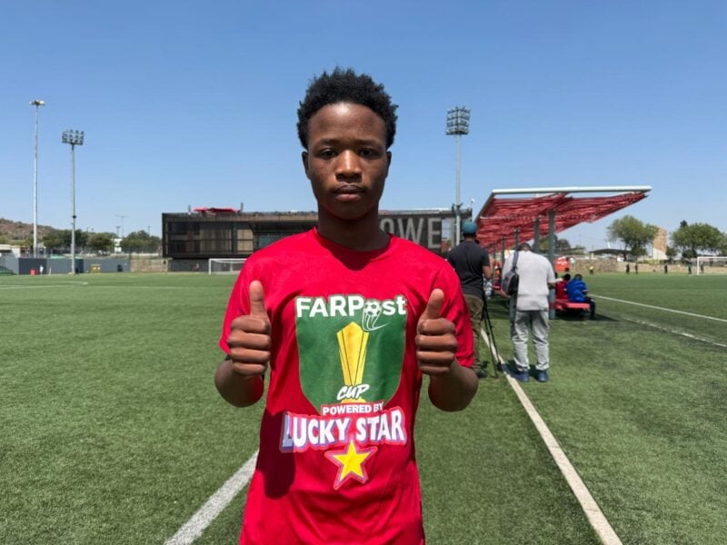 Luciano Joseph of Riverlea at the FARPost Cup