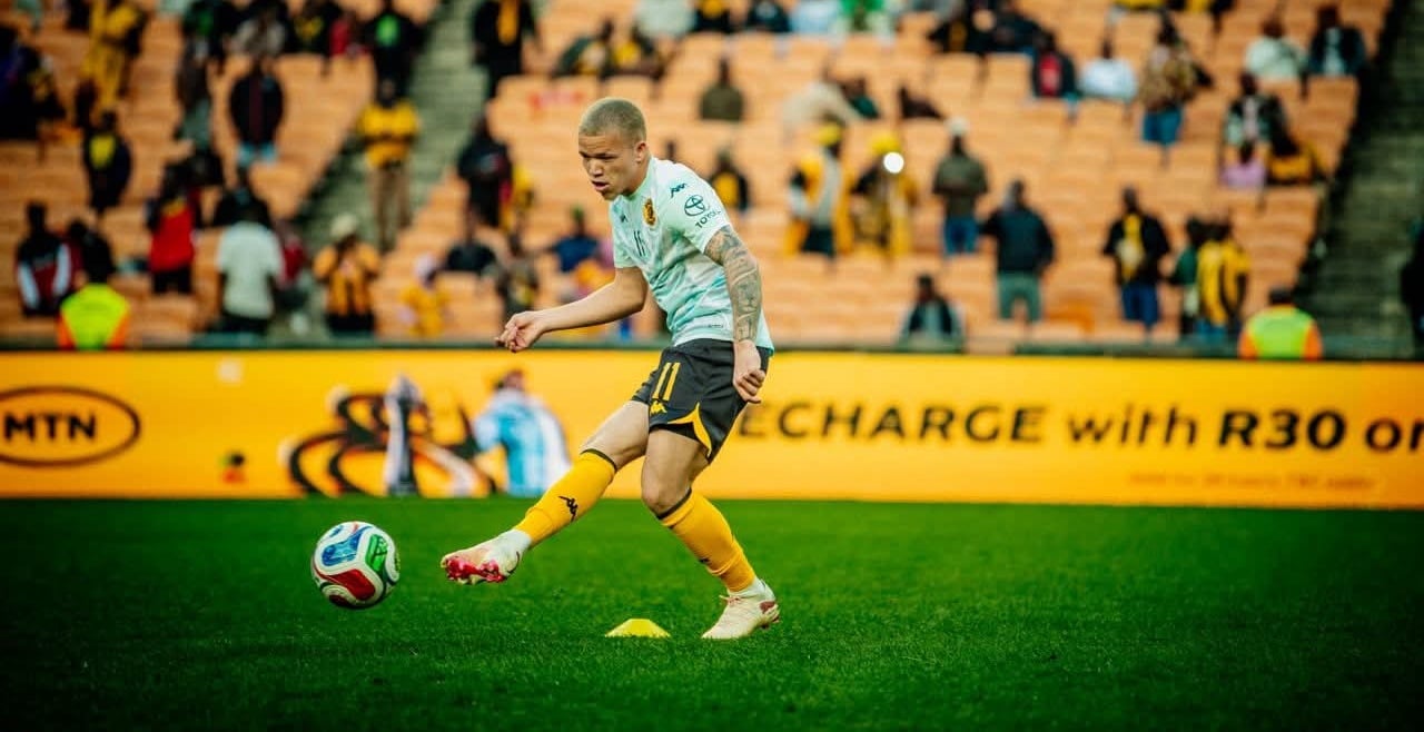 Luke Baartman in Kaizer Chiefs colours