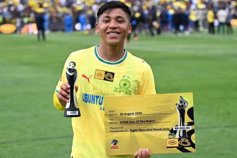 Mamelodi Sundowns midfielder Marcelo Allende