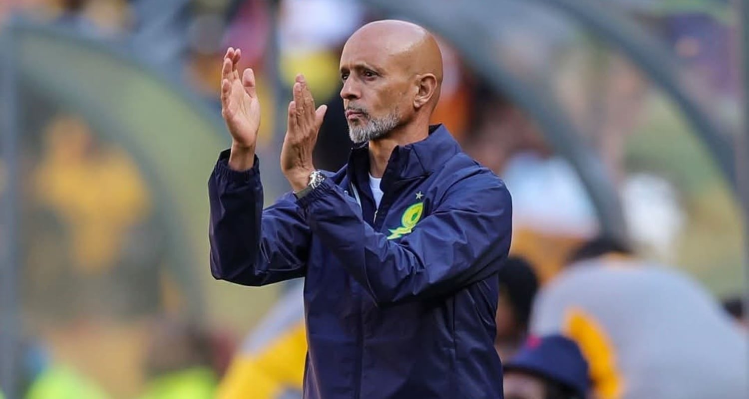 Miguel Cardoso with Mamelodi Sundowns
