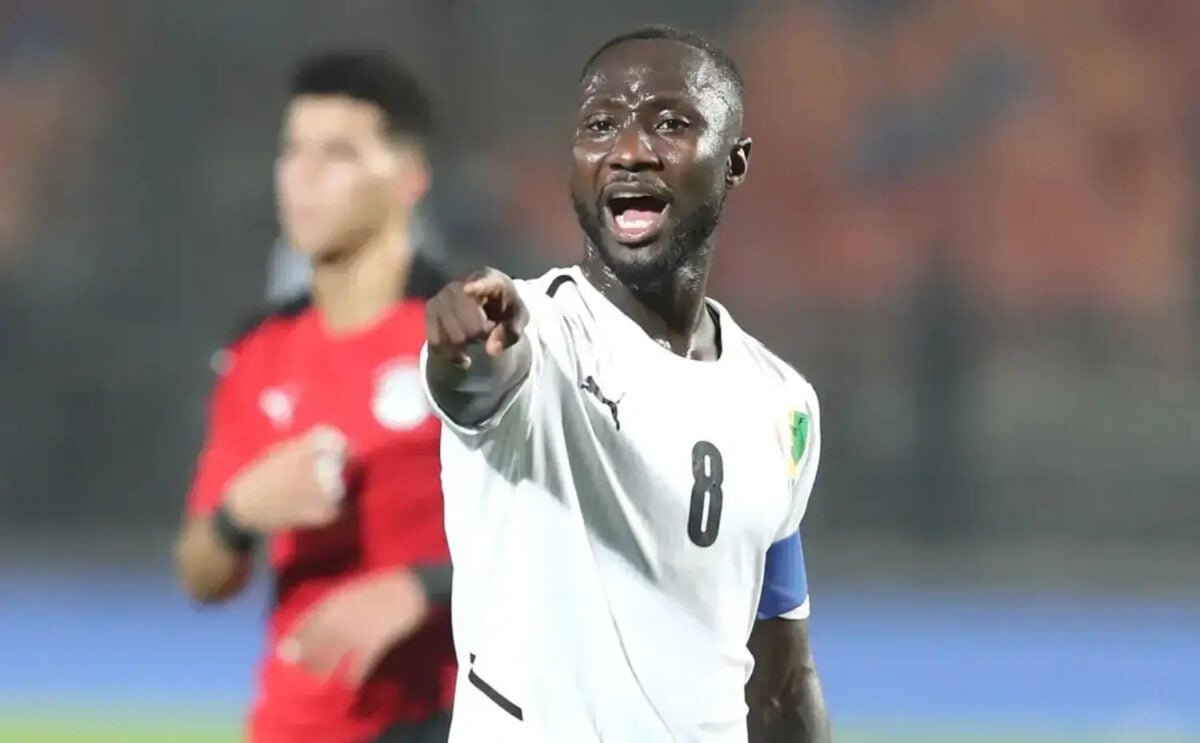 Naby Keita in action for Guinea