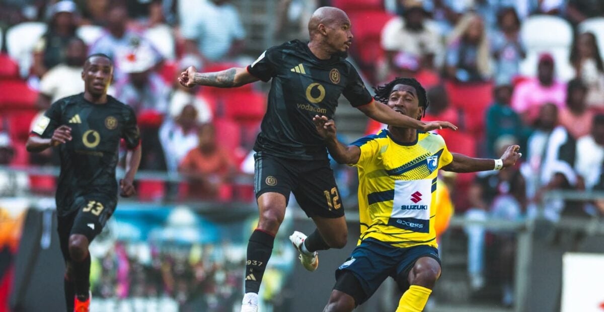Orlando Pirates against La Cure Waves