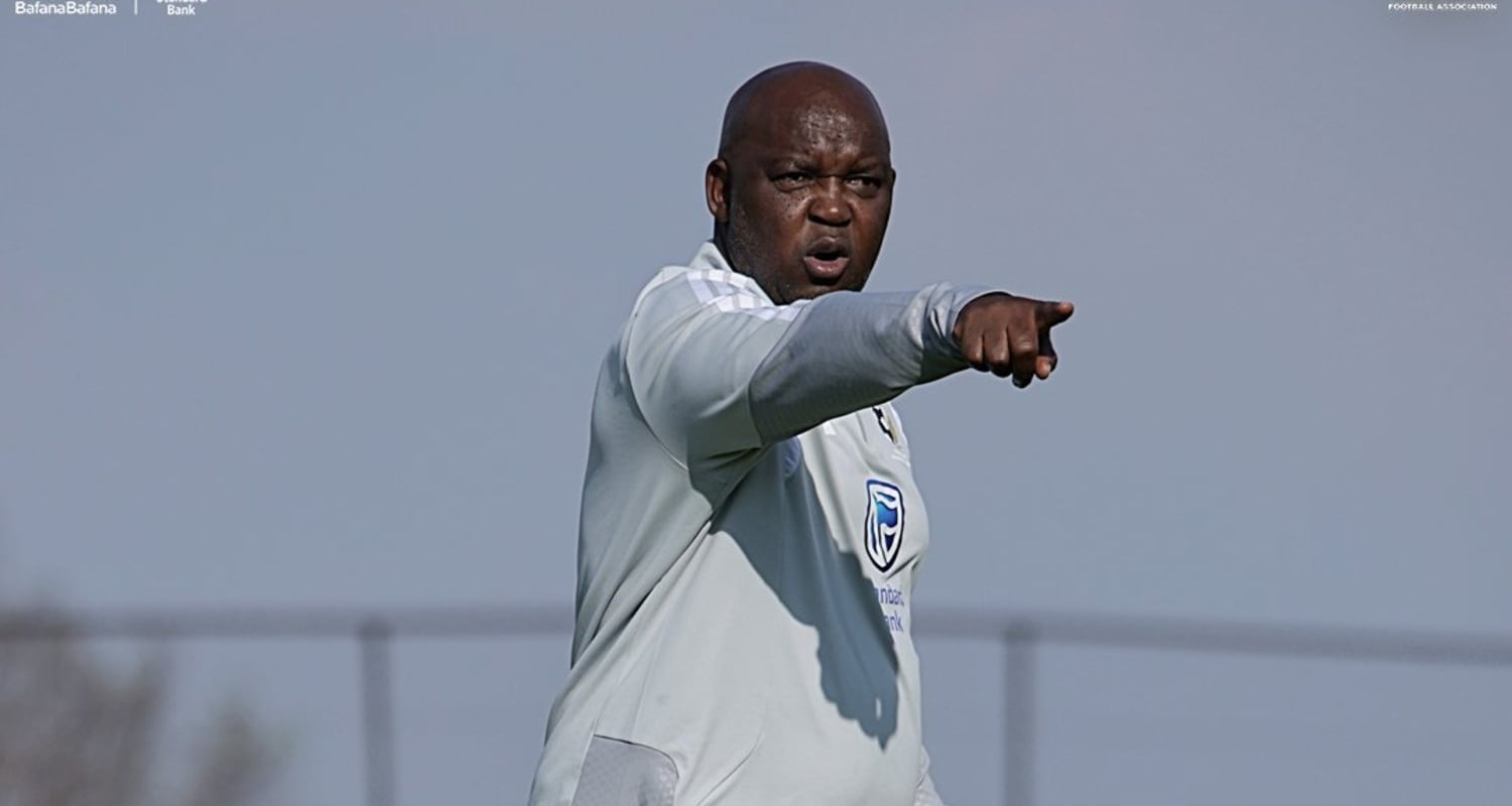 Pitso Mosimane at Bafana Bafana