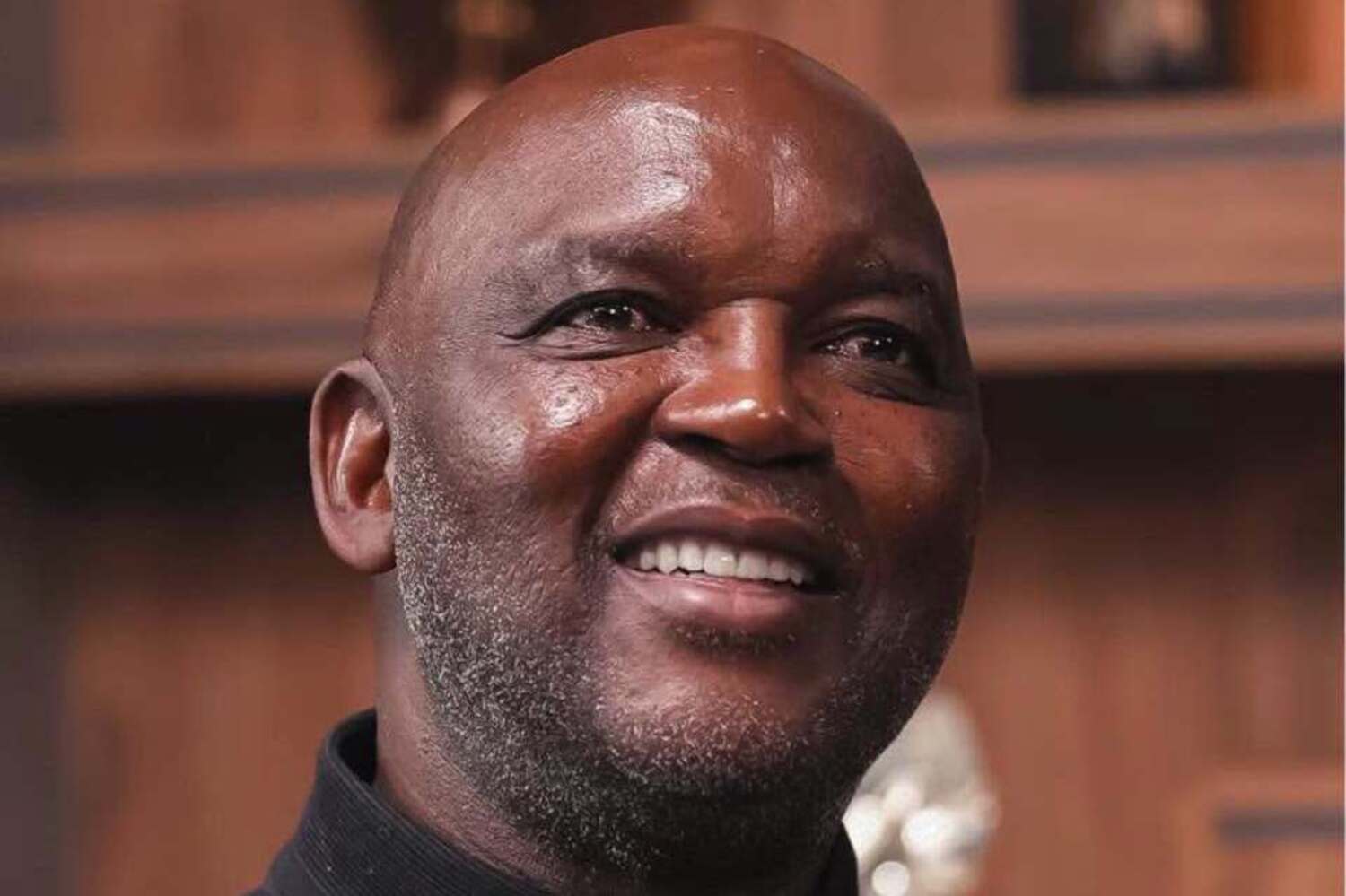Bafana Bafana coach Pitso Mosimane during a podcast