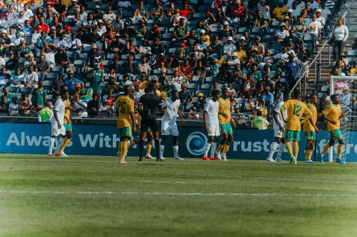 Pitso Mosimane's Bafana Bafana versus Guinea