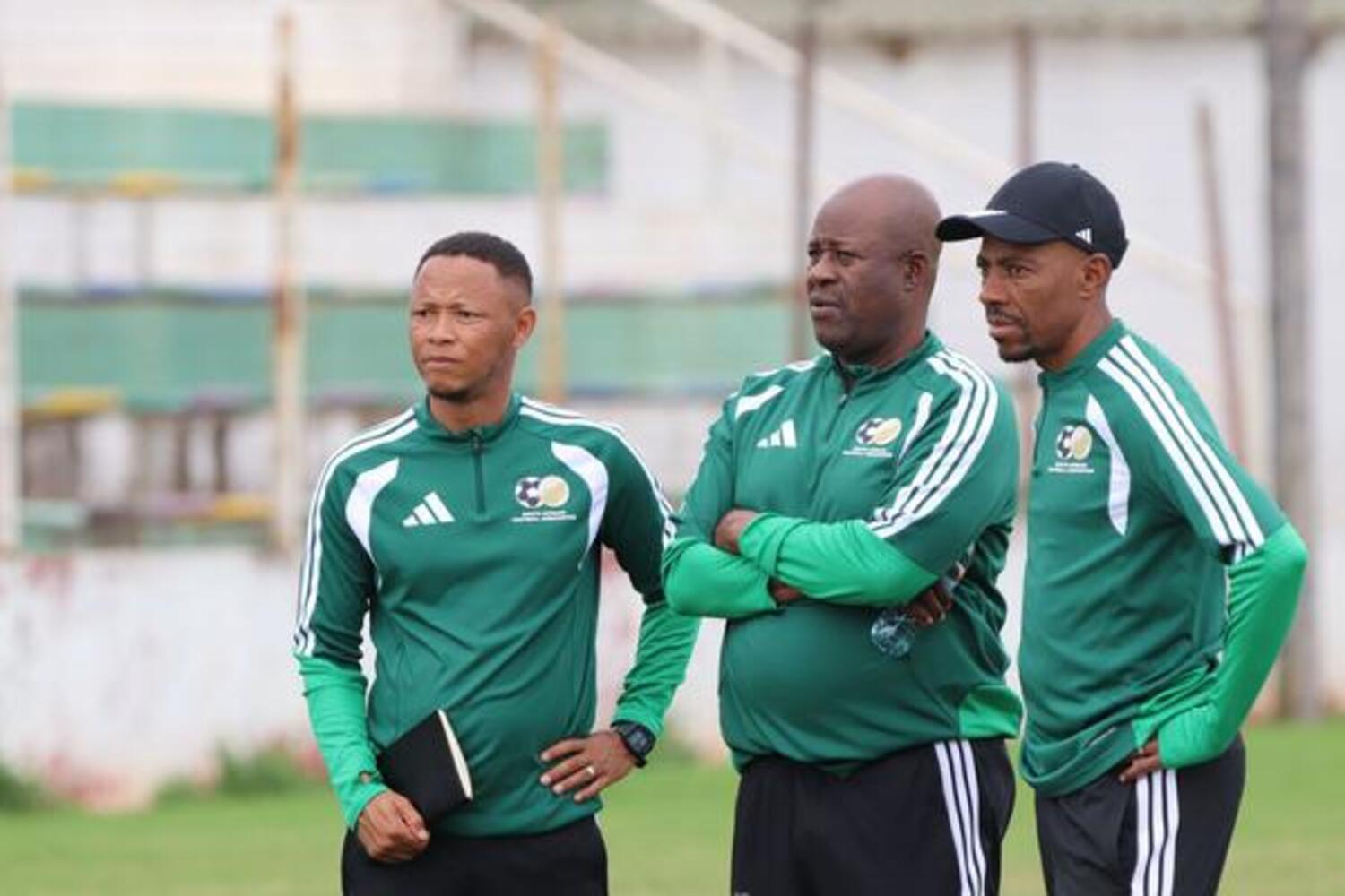 Amajita technical team led by coach Raymond Mdaka