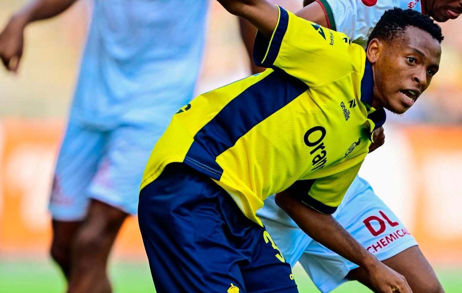 Relebohile Mofokeng in action for Royale Union Saint-Gilloise
