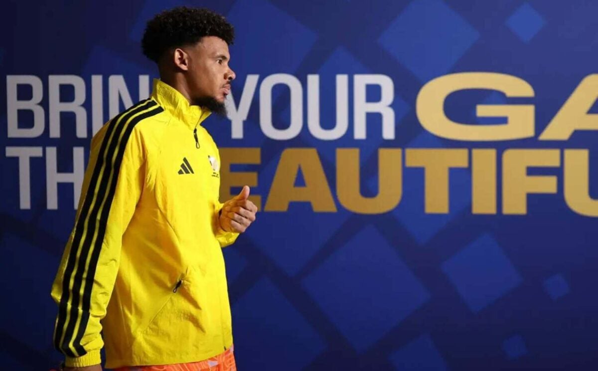 Bafana Bafana captain Ronwen Williams walks in the tunnel at the 2026 FIFA World Cup