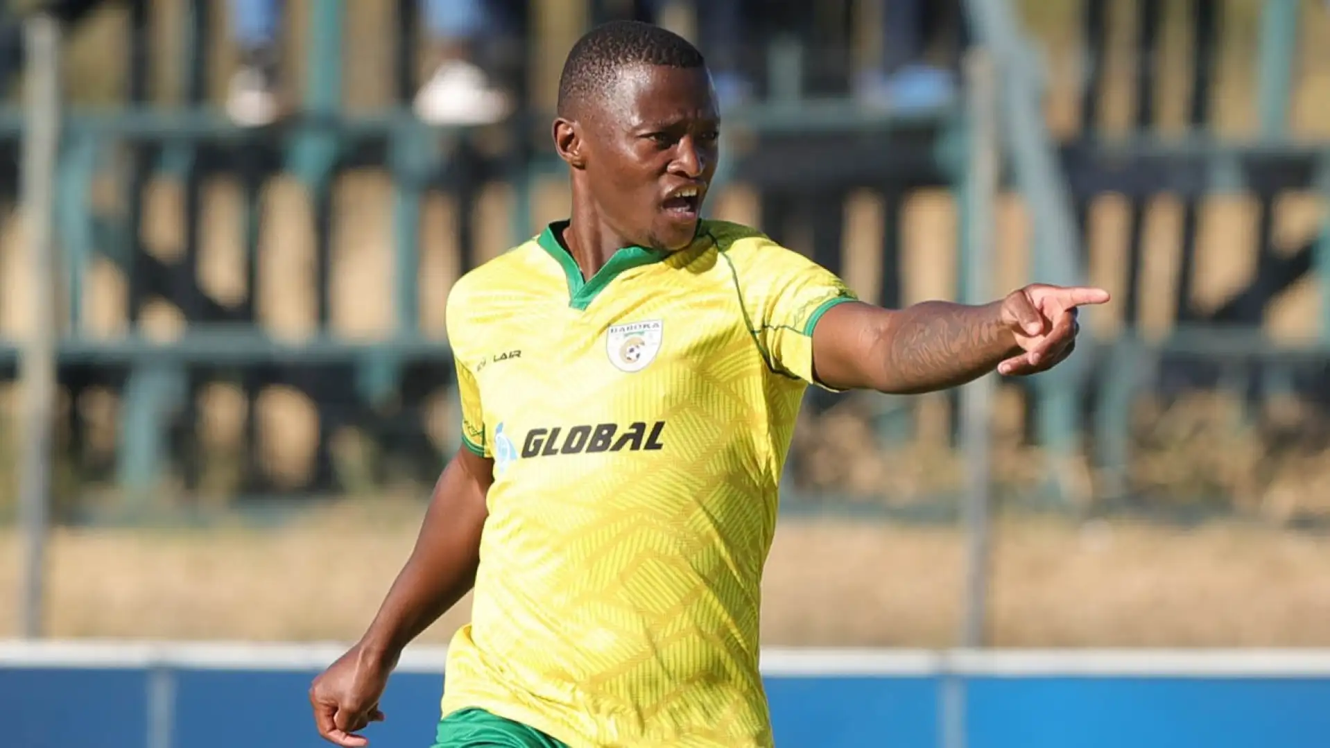 Siyabonga ‘Sniper’ Mtombeni at Baroka FC