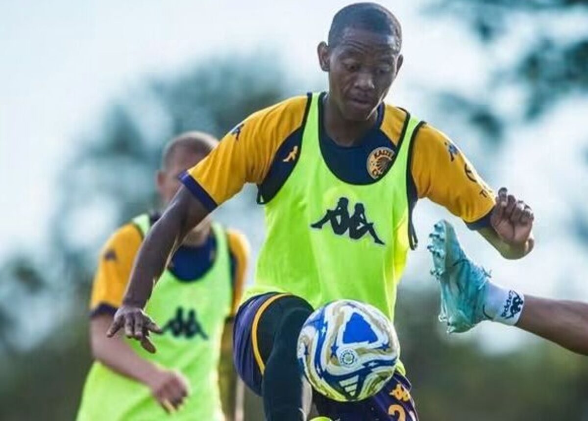 Thabo Cele during his time at Kaizer Chiefs